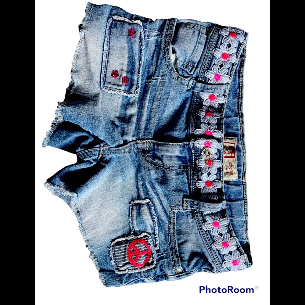 l.e.i. girls low rise shorts